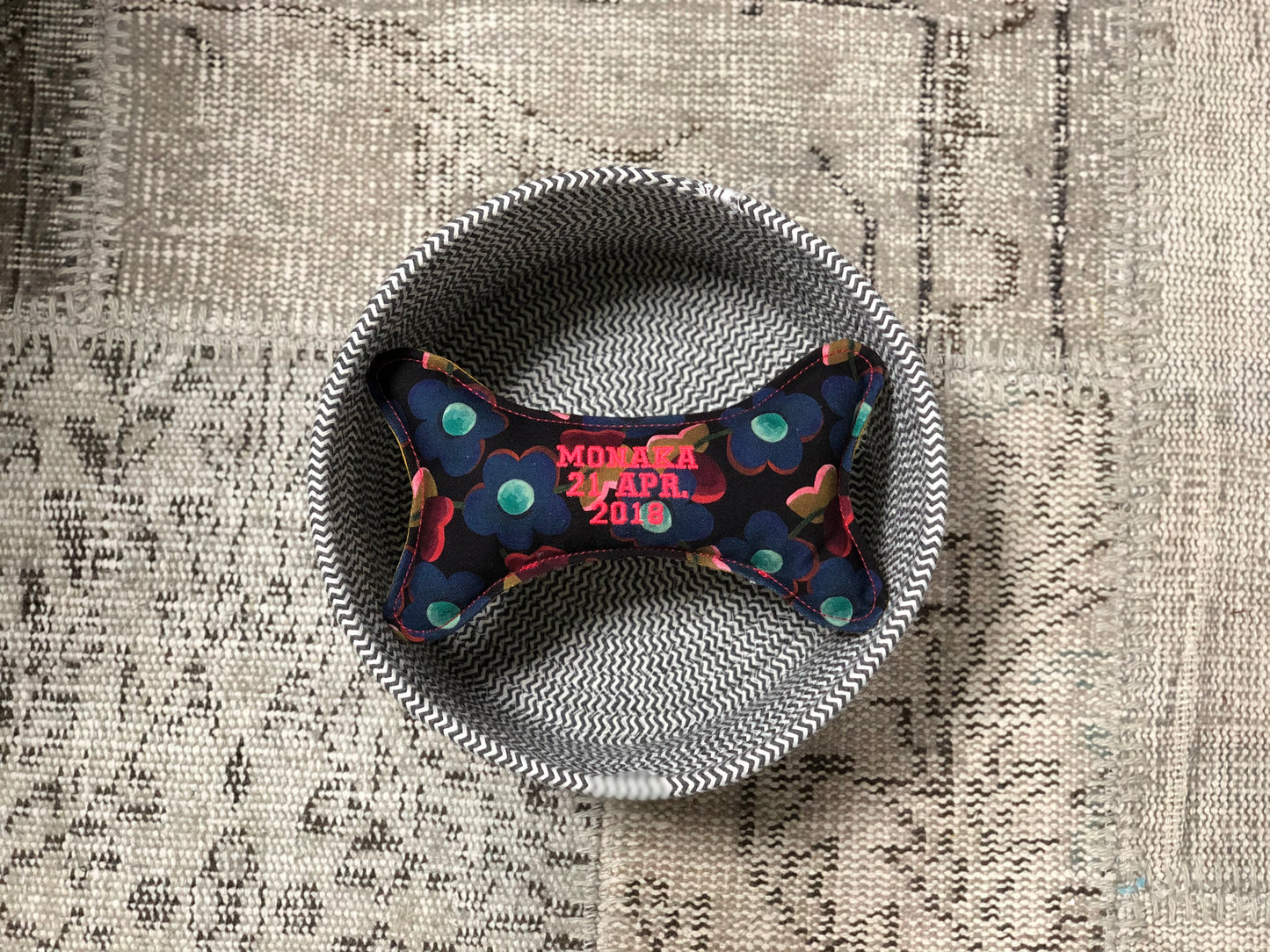 Bone Toy - Liberty print "Summer of love"