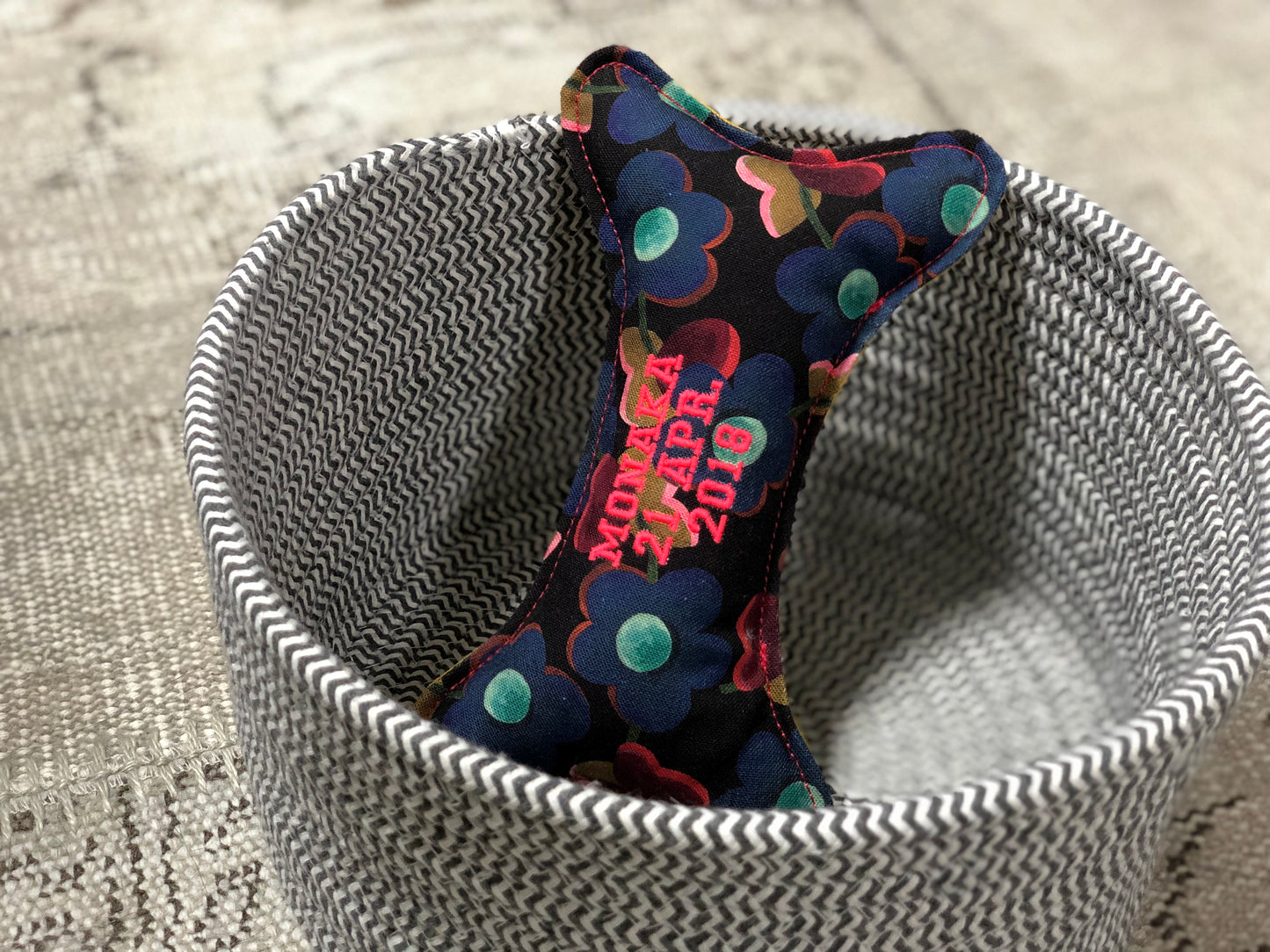 Bone Toy - Liberty print "Summer of love"