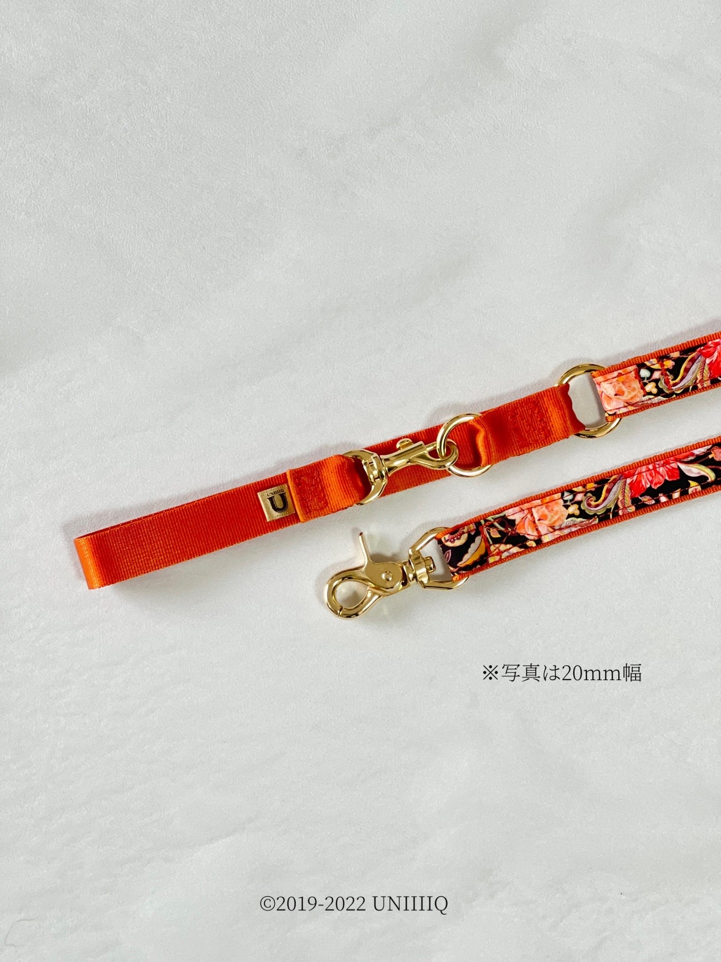 【Leash】Liberty Fabrics "Garden" ORANGE